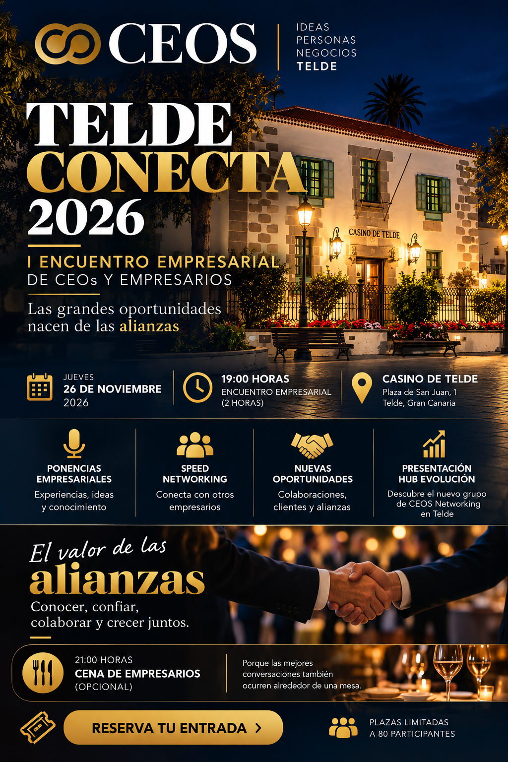 Las grandes oportunidades empresariales muchas veces empiezan con una buena alianza